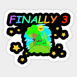 kids birthday party Sticker